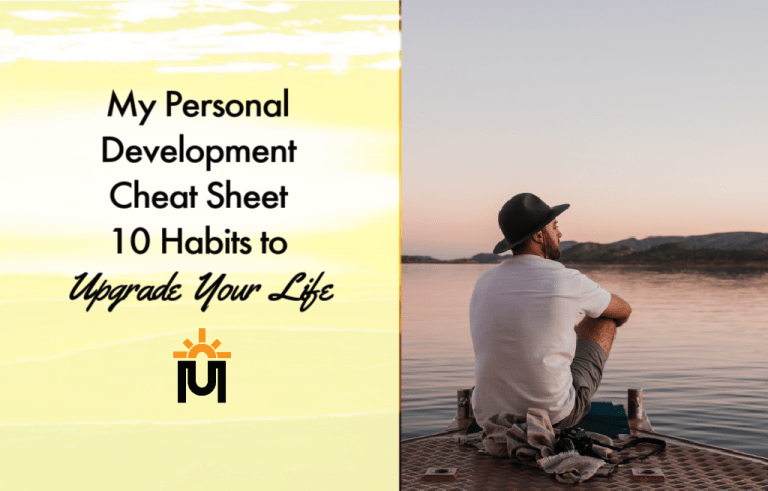 personal development cheat sheet